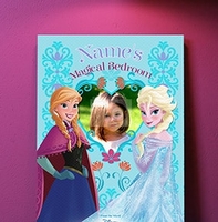 Frozen Magical Bedroom Photo Canvas [Canvas-Portrait-20x30]