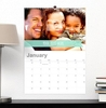Full Photo & Text Personalised A3 Calendar