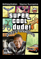 Fun and Games Photo Upload Birthday Card - Dude - A5 - By Funky Pigeon