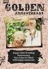 Golden 50 Year Wedding Anniversary Card with Photo Upload - Happy Memories - A5 - By Funky Pigeon