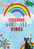 Good Luck Vibes Card - A5 - By Funky Pigeon