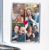 Heart Four Photo Magnet