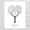Heart Shaped Tree - Fingerprint Tree