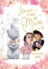 Home is where my Mum is photo upload Card - Large (A4) - By Funky Pigeon
