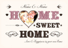 Home Sweet Home Card - Personalised With Photo Upload - Large (A4) - By Funky Pigeon