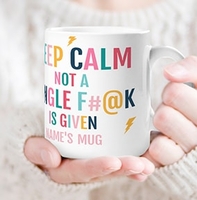 Keep Calm Not A Single... Personalised Mug [Mug]
