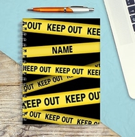 Keep Out Notebook [A5]