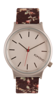 Komono Floral Print Watch