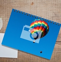 Landscape No Border Non Personalised Notebook [A5]