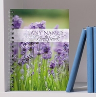 Lavender Field Notebook [A6]