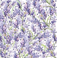Lavender Greeting Card - Large Square - By Funky Pigeon