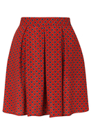 Louche Favna Red Skirt