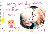 Love From Me - Happy Birthday from your Girl - Giant - By Funky Pigeon
