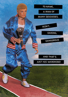 Many Disguises Action Man Personalised Card - Large (A4) - By Funky Pigeon
