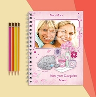 Me to You Mum Flower Photo Notebook [A4]
