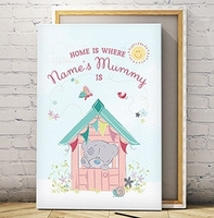 Me To You Mummy Personalised Canvas [Canvas-Portrait-20x30]