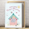 Me To You Mummy Personalised Canvas [Canvas-Portrait-40x60]