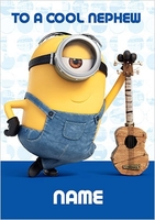 Minions - To a Cool Nephew - A5 - By Funky Pigeon
