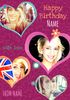 Multi Photo Upload - Birthday Card Love Hearts - Large (A4) - By Funky Pigeon