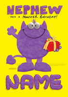 My Monster - Nephew Birthday - A6 - By Funky Pigeon