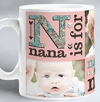 N Is For Nana Personalised Mug [LargeMug]