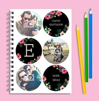 Neon Blush Multi Photo Notebook [A5]