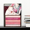 Next Stop Happy St - Love You Notebook [A4]