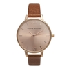 Olivia Burton Rose Gold Face Watch