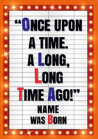 Once Upon A Time Birthday Card - A6 - By Funky Pigeon