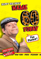 Only Fools - Age 60 - A5 - By Funky Pigeon