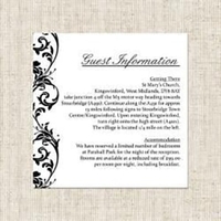 Ornate Scrolls Guest Information