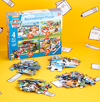 Paw Patrol 4 in a Box (12 16 20 24pc) Jigsaw Puzzles