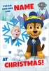 Paw Patrol Amazing Son Christmas Card - Personalised With Photo Upload - A5 - By Funky Pigeon