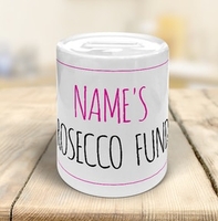 Prosecco Fund Money Box