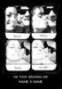 Retro Booth - Wedding Congrats - A5 - By Funky Pigeon