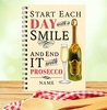 Rhythm & Booze Personalised Notebook - Prosecco [A5]