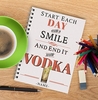 Rhythm & Booze Personalised Notebook - Vodka [A4]