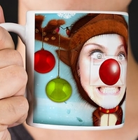 Rudolph Photo Upload Mug [Colour]