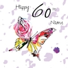 Sketches - Age 60 - Giant Square - By Funky Pigeon