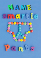 Smartie Pants Card - Personalised - A6 - By Funky Pigeon