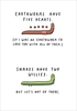 Snake Willies Card