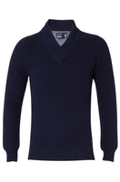 Solid V Neck Waffle Knit Jumper
