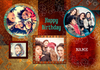 Sorrel - Birthday Card Multi Photo Upload Landscape - A5 - By Funky Pigeon
