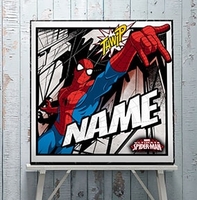 Spiderman Personalised Square Canvas [Canvas-Square-20x20]