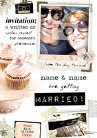 Style Crush - Wedding Invitation - Large (A4) - By Funky Pigeon