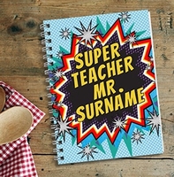 Super Teacher Personalised Notebook [A5]