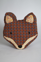 Tartan Fox Cushion