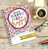 Think Happy Personalised Notebook [A5]
