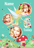 Tinker Bell Age 6 Multi Photo Birthday Card - Giant - By Funky Pigeon