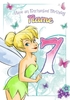 Tinker Bell Age 7 Birthday Card - A6 - By Funky Pigeon